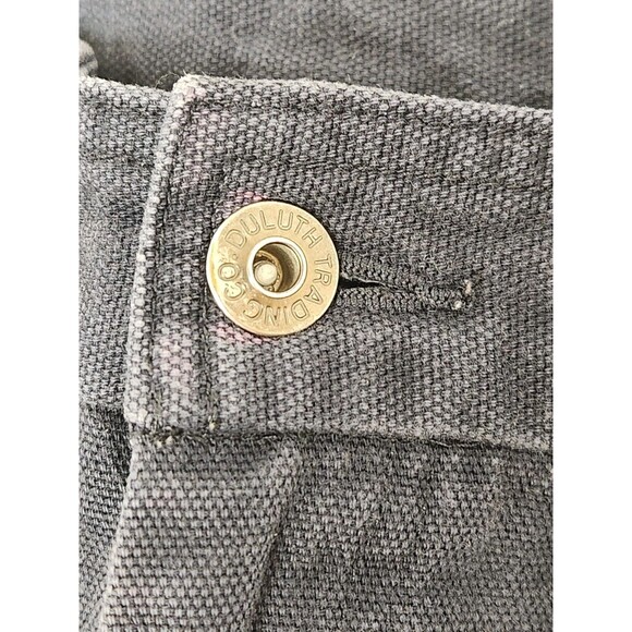 Duluth Fire Hose Work Shorts Men's 32 Navy‎ Blue Cargo 12" Canvas Utility - Picture 6 of 6